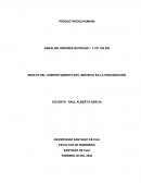 ENSAYO DEL COMPORTAMIENTO DEL INDIVIDUO EN LA ORGANIZACIÓN