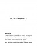 PROYECTO EMPRENDEDOR
