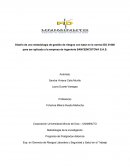 Diseño de una metodología de gestión de riesgos con base en la norma ISO 31000 para ser aplicada a la empresa de ingeniería SANCEINCOTOVA S.A.S