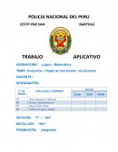 Conjuntos – Regla de tres simple – Ecuaciones