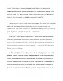 Visión Crítica y Contextualizada a la Noción Clásica de la Administración