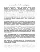 La banca online y las finanzas digitales