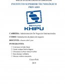 Administración De Negocios Internacionales empresa ricogruit sac