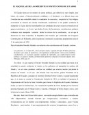EL MAQUILLAJE DE LAS DIFERENTES CONSTITUCIONES DE ECUADOR
