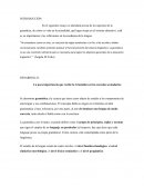 Ensayo de - La gramática en la escuela secundaria