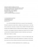 INFORME JUSTIFICADO AMPARO CONTRA LEYES