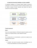 PLANEACION ESTRATEGICA EMPRESA CALZADO CARIBEÑO