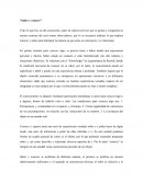 Reporte de lectura “Saber y conocer”
