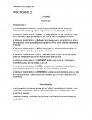Quimica. PRACTICA NO. 2 “Enlaces” Hipótesis
