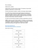 Análisis externo: Se evalúa el entono el sector y el mercado en el que se esta trabajando, manteniendo un horizonte ventas