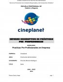 Modelo de practicas cine planet