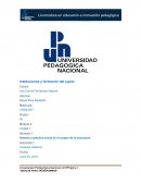 Historia y práctica social en el campo de la educación