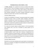 PROGRAMA ESCUELA PARA PADRES ( 4 EJES)