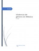 Violencia de genero en México