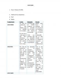 CASO Nuevo Producto RAMO. Página 1