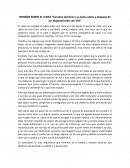 OPINIÓN SOBRE EL VIDEO “Carolina del Real y su lucha antes y después de ser diagnosticada con VIH”