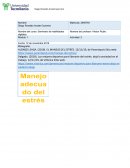 Manejo del estres ¿Cómo saber si estamos padeciendo de estrés?