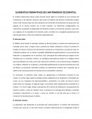 Elementos formativos del matrimonio occidental