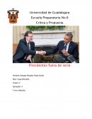 Crítica y Propuesta Presidentes fuera de serie
