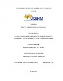 INFORME: PRÁCTICA PROFESIONAL SUPERVISADA REALIZADA EN: CONSULTORIO JURIDICO 2018-2019