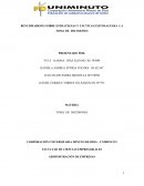 BENCHMARKING SOBRE ESTRATEGIAS Y TÁCTICAS EXITOSAS PARA LA TOMA DE DECISIONES