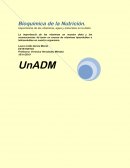 Bioquímica de la Nutrición. Importancia de las vitaminas, agua y minerales en la dieta