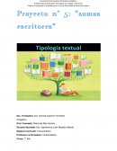 Proyecto n° 5: “somos escritores”