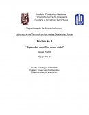 PRÁCTICA 5 “Capacidad calorífica de un metal”