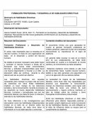 FORMACIÓN PROFESIONAL Y DESARROLLO DE HABILIDADES DIRECTIVAS