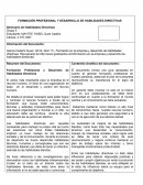 FORMACIÓN PROFESIONAL Y DESARROLLO DE HABILIDADES DIRECTIVAS