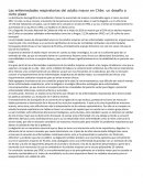 Las enfermedades respiratorias del adulto mayor en Chile: un desafío a corto plazo