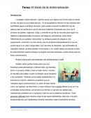 El éxito de la administración