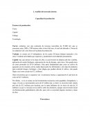 Análisis del mercado interno Capacidad de producción