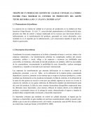 Diseño de un modelo de gestión de calidad con base a la norma ISO-9000