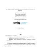 LAS TÉCNICAS ÁGILES Y LA MADUREZ DE LA INDUSTRIA DEL SOFTWARE PARA SU ADOPCIÓN