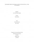 BECHMARKING SOBRE ESTRATEGIAS Y TACTICAS EXITOSAS PARA LA TOMA DE DECISIONES