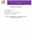 Antecedentes de la Comisión Nacional de los Derechos Humanos de México