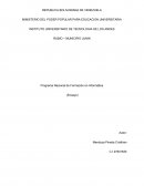 Programa Nacional de Formación en Informática