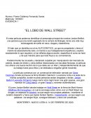 EVIDENCIA 1 LIDERAZGO “EL LOBO DE WALL STREET”