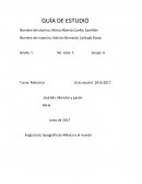 Geografía de México y el mundo