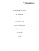 Educación virtual , educación presencial