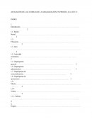 APLICACIÓN DE LAS TEORIAS DE LA ORGANIZACIÓN EN PRESEFA S.A. DE C.V