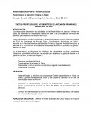 7 metas prioritarias del viceministerio de antención primaria en salud para 100 dias
