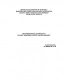 RECUPERACIÓN DE LA SEÑALÉTICA