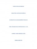 SOCIOLOGÍA JURÍDICA.RESUMEN DE LOS ARTICULOS DEL 1 AL 50