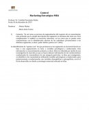 Control Marketing Estratégico MBA