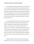 La familia: un proceso de evolución sociocultural