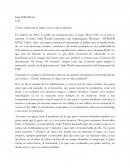 Juan Pablo Rosas ¿Cómo relacionas el video, con tu vida cotidiana?