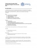 Estrategia de Negocios Internacionales. cadena Quick