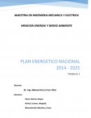 Plan energetico nacional